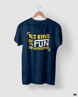 It's fun to do impossible printed t shirts