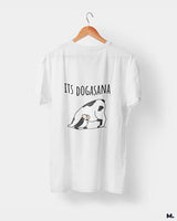 It's dogasana printed t shirts
