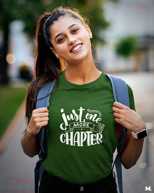 Printed t shirts - Just one more chapter  - MUSELOT