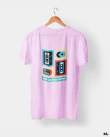 Keep the music playing printed t shirts