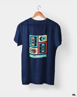 Keep the music playing printed t shirts