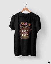 printed t shirts - Keep going, keep growing  - MUSELOT