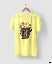 printed t shirts - Keep going, keep growing  - MUSELOT