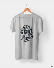 printed t shirts - Let's start the journey  - MUSELOT