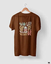printed t shirts - Cupcakes are love  - MUSELOT