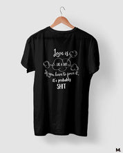 printed t shirts - Love is like a fart  - MUSELOT