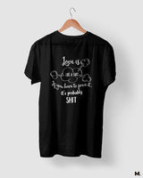 Love is like a fart printed t shirts