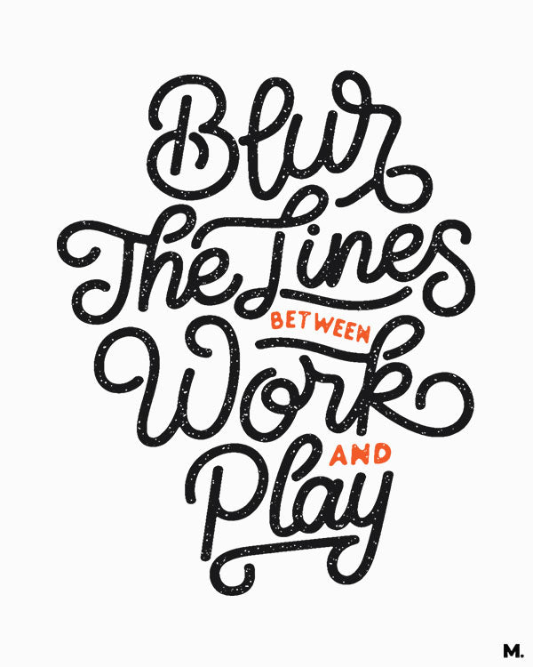 White printed hoodies for passionate people - Blur the lines between work and play - Muselot