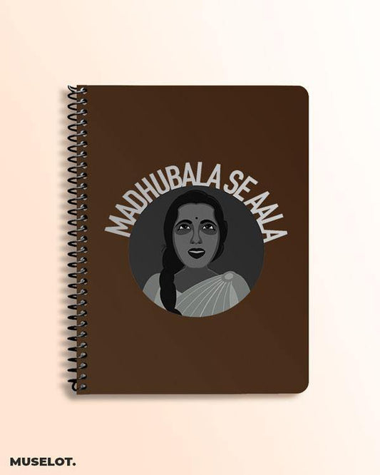 Printed notebooks - Madhubala printed A5 notebooks  - MUSELOT