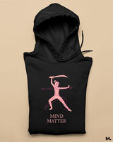 Mind matters printed hoodies