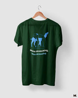 More stretching, less stressing printed t shirts