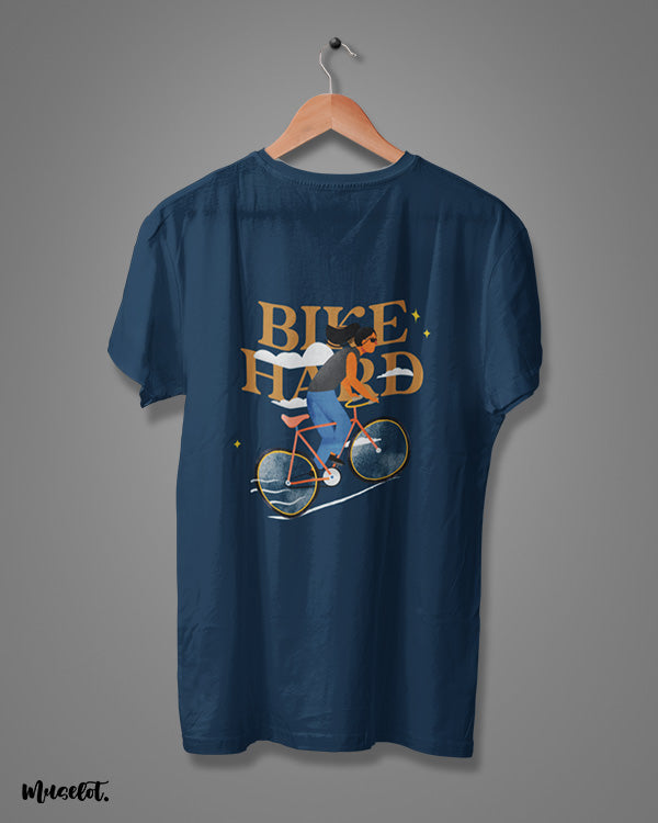 Bike hard printed t shirts for cyclists or biking lovers - Muselot