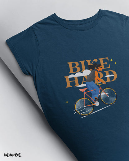 Bike hard printed t shirts for cyclists or biking lovers - Muselot