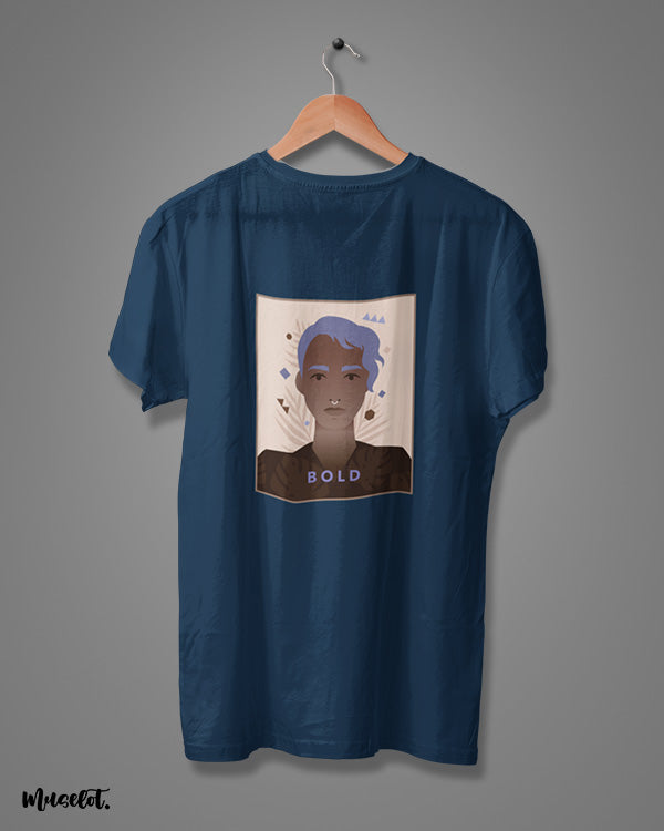 Bold printed t shirts for lgbtq and queer pride 