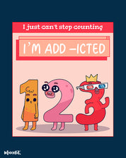 I am add-icted illustrated graphic artwork at Muselot