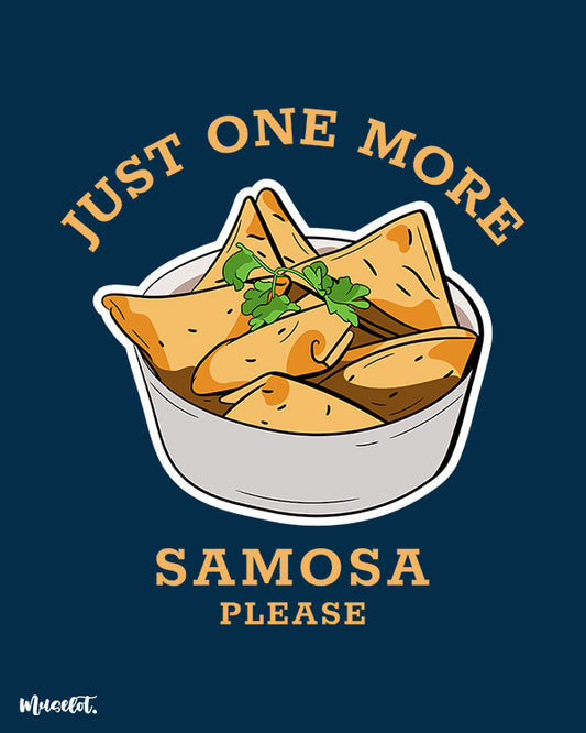 Just one more samosa please illustration by Muselot