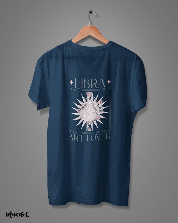Libra art lover printed t shirts for librans Zodiac tees Muselot