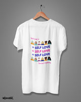 Self love is the best medicine printed t shirts