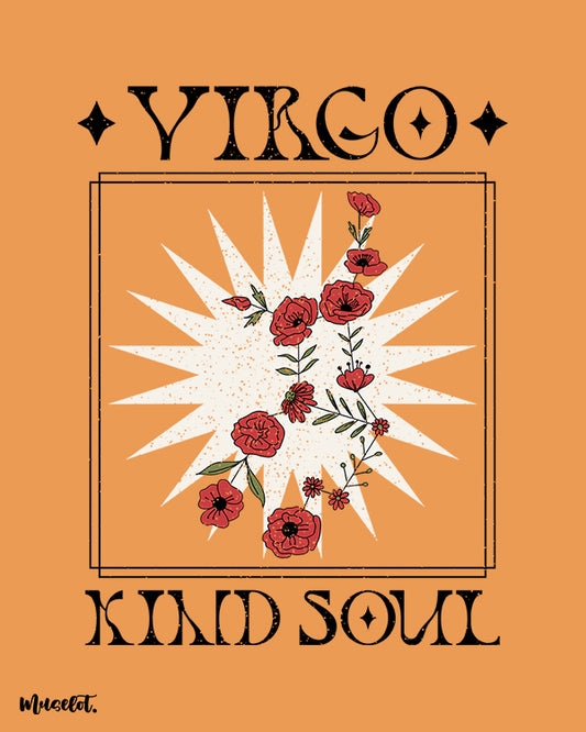 Virgo kind soul design illustrations for virgos at Muselot