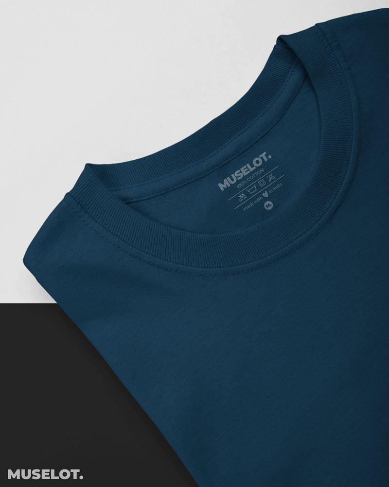 Full sleeve navy blue t shirt Full hand t shirts unisex Muselot
