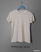 Women's plain grey t shirt