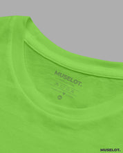 Women's plain green t shirts online - Muselot