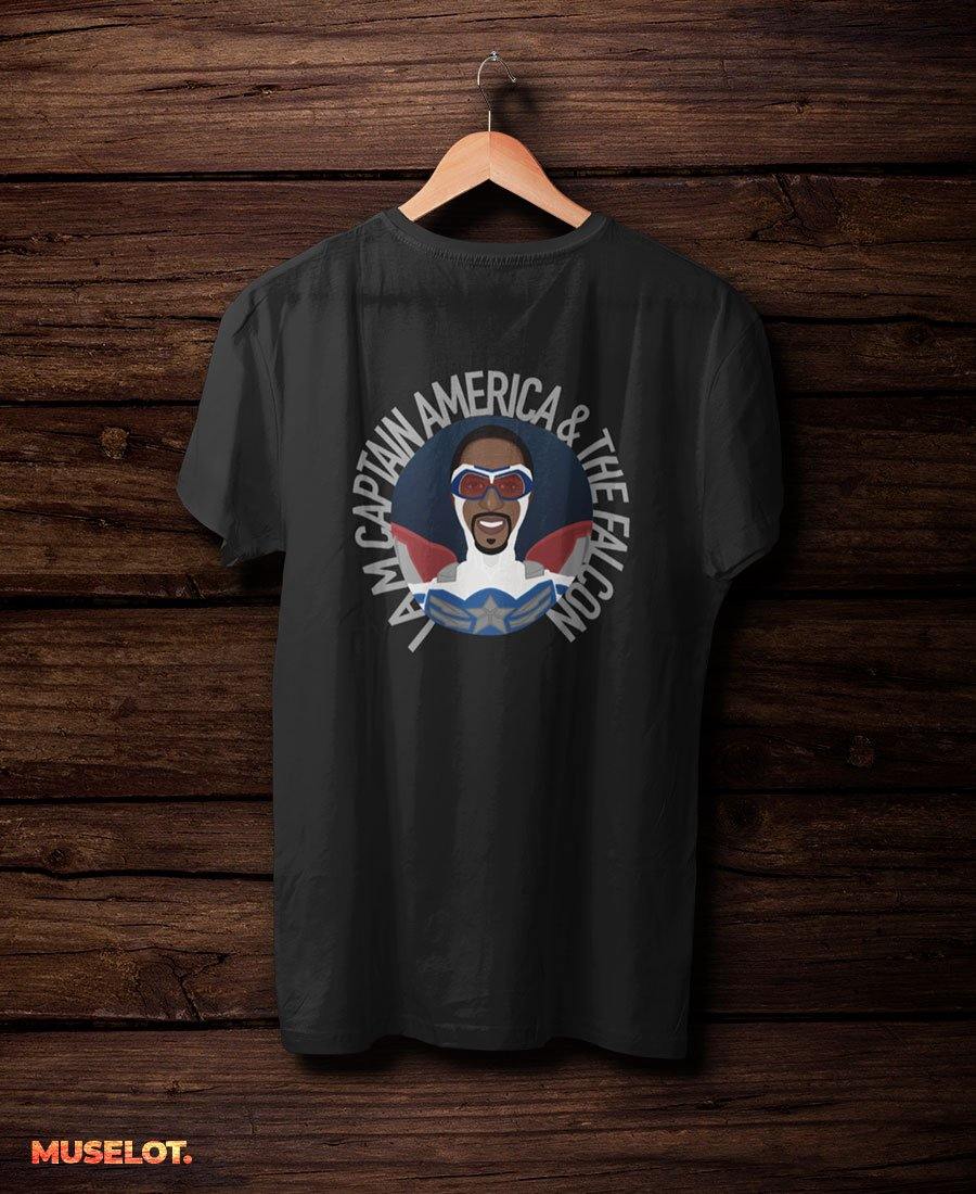 printed t shirts - Captain America & Falcon tshirts  - MUSELOT
