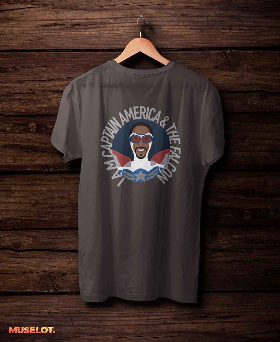 printed t shirts - Captain America & Falcon tshirts  - MUSELOT
