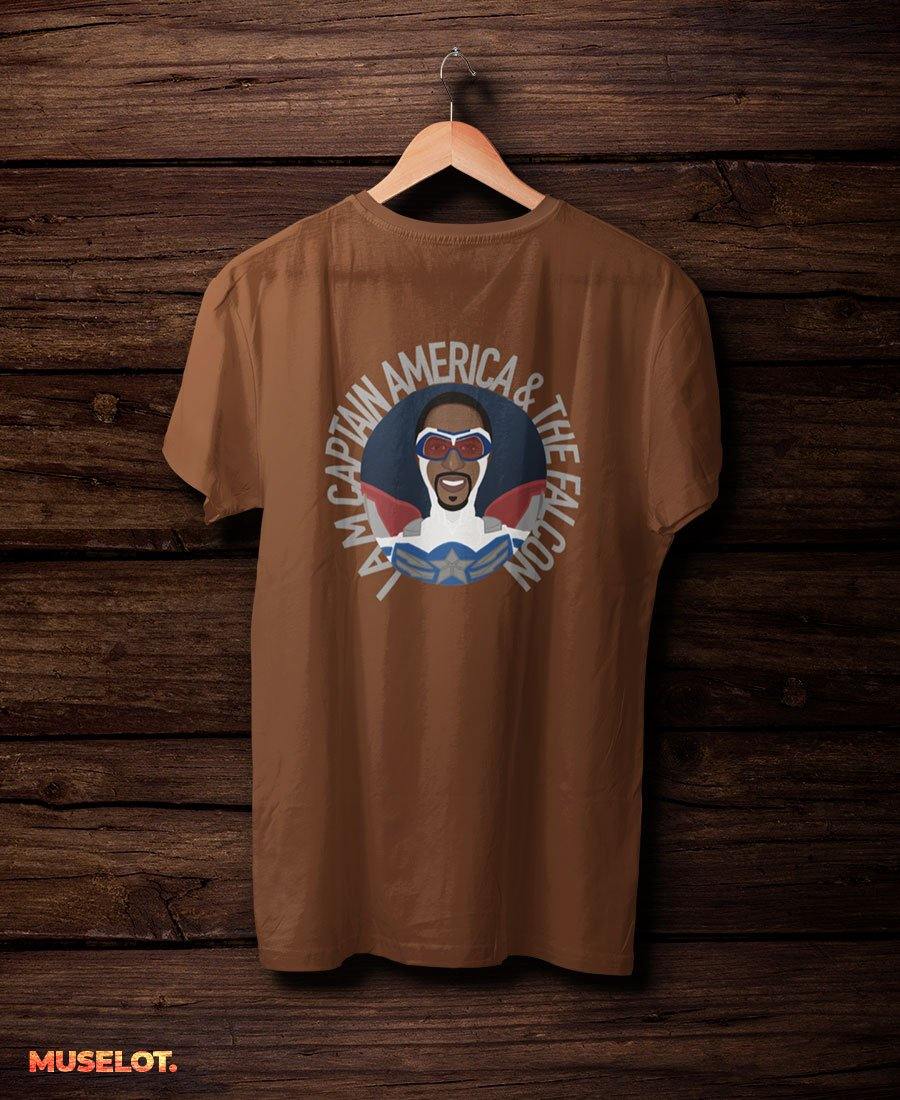printed t shirts - Captain America & Falcon tshirts  - MUSELOT