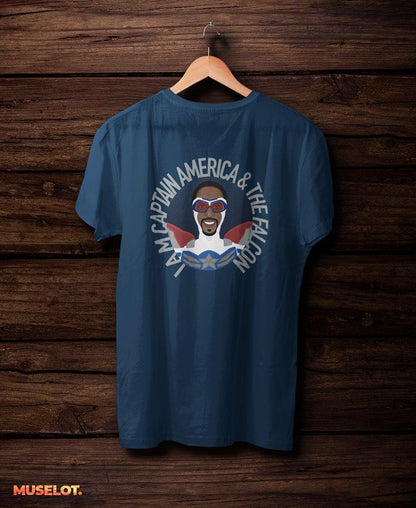 printed t shirts - Captain America & Falcon tshirts  - MUSELOT