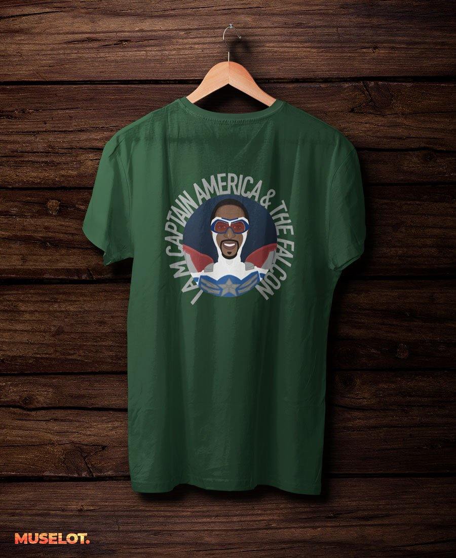 printed t shirts - Captain America & Falcon tshirts  - MUSELOT