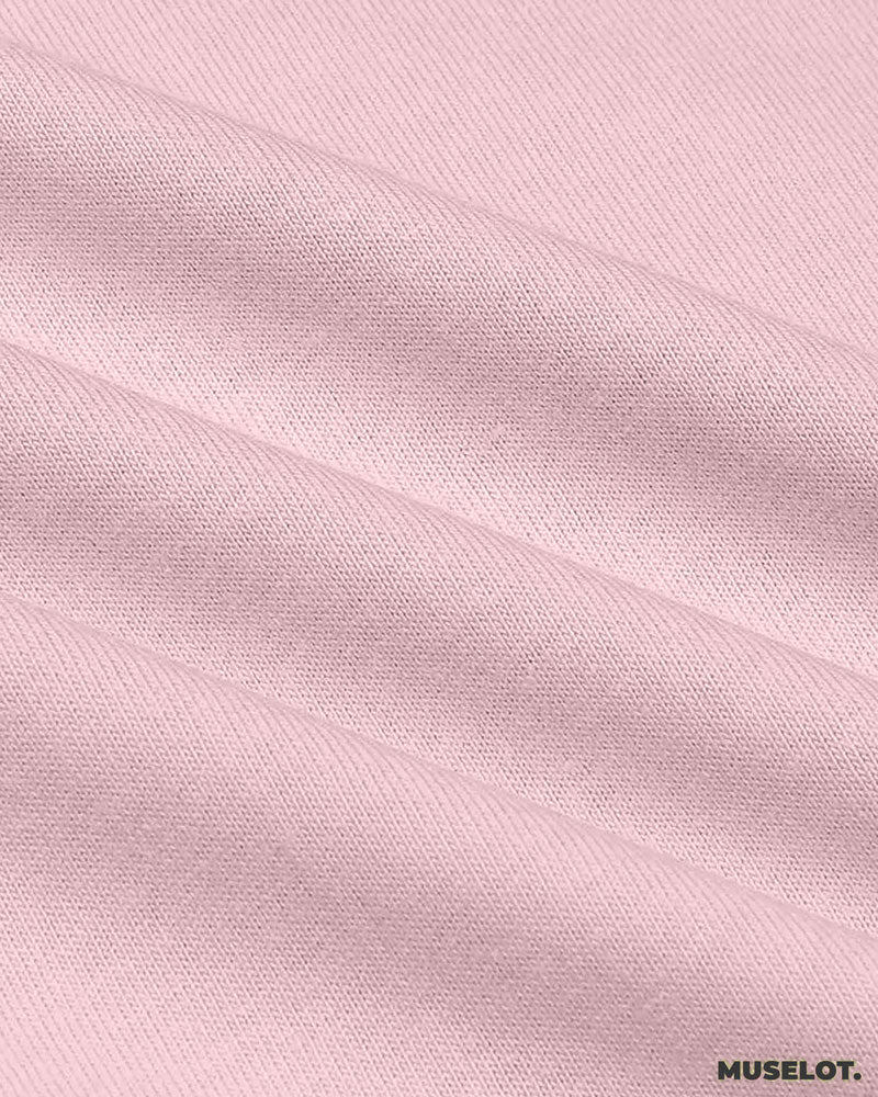 Cropped t shirt - Pink plain cropped t shirt  - MUSELOT