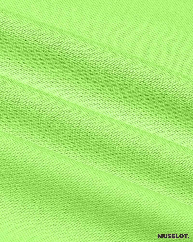 plain t shirts - Green plain t shirt for men  - MUSELOT