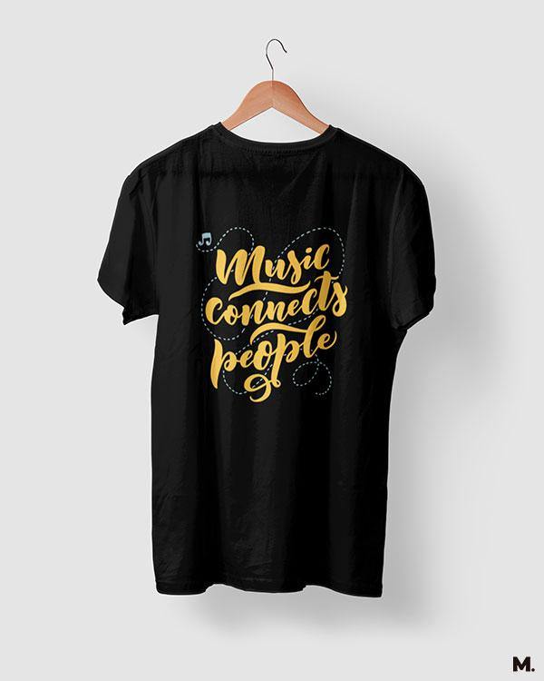 Printed t shirts for music lovers | Music connects people | Muselot