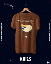 printed t shirts - The independent Aries  - MUSELOT