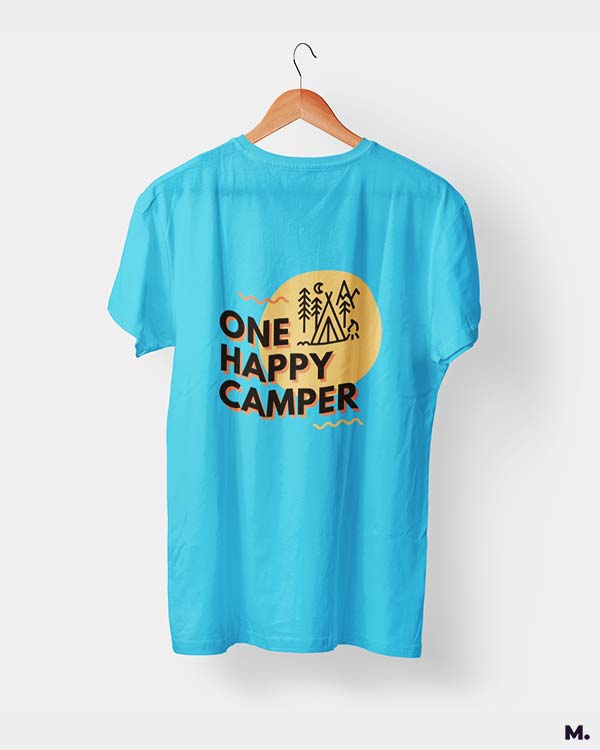 One happy camper printed t shirts