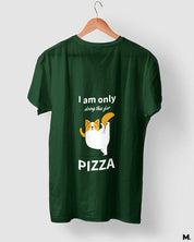 printed t shirts - Anything for Pizza  - MUSELOT