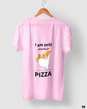 printed t shirts - Anything for Pizza  - MUSELOT