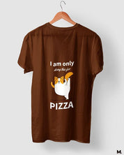 printed t shirts - Anything for Pizza  - MUSELOT