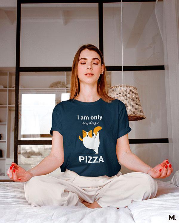 printed t shirts - Anything for Pizza  - MUSELOT