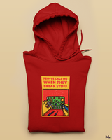 I can fix it all printed hoodies