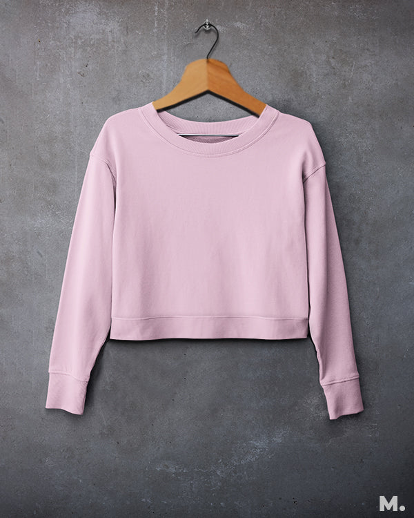 Womens cheap crop sweatshirts