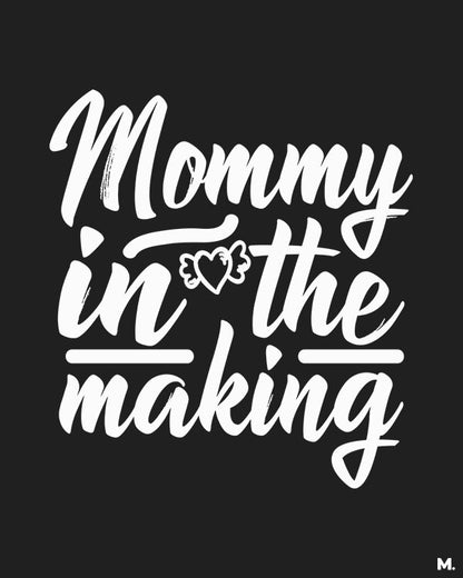 Printed hoodies - Mommy in the making - MUSELOT