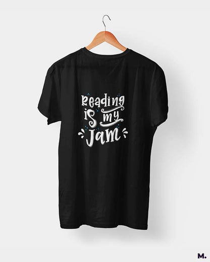 Reading is my Jam printed t shirts