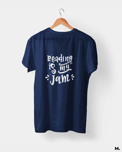 Reading is my Jam printed t shirts