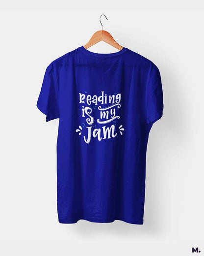 Reading is my Jam printed t shirts