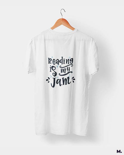 Reading is my Jam printed t shirts