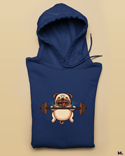 Sweat your guts out printed hoodies