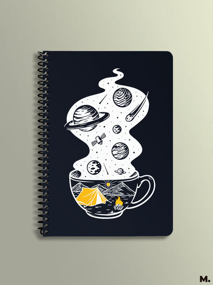 Tea adventure graphic art printed spiral notebooks online - MUSELOT