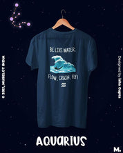 printed t shirts - The adaptable aquarian  - MUSELOT